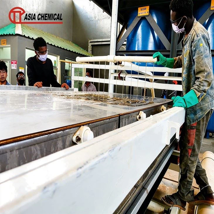 Dây chuyền sản xuất nhôm sunfat cho ngành sản xuất giấy