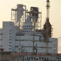 Nhà máy bột giặt với tháp sấy phun